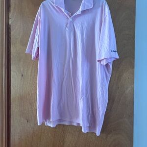 Classic Pink Polo Shirt for Men